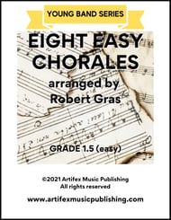 Eight Easy Chorales Concert Band sheet music cover Thumbnail